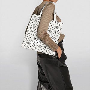 BAO BAO ISSEY MIYAKE White Lucent Tote